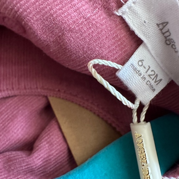 Angel Dear Shoulder Ruffle Corduroy Dress 6-12M NWT - Picture 2 of 3